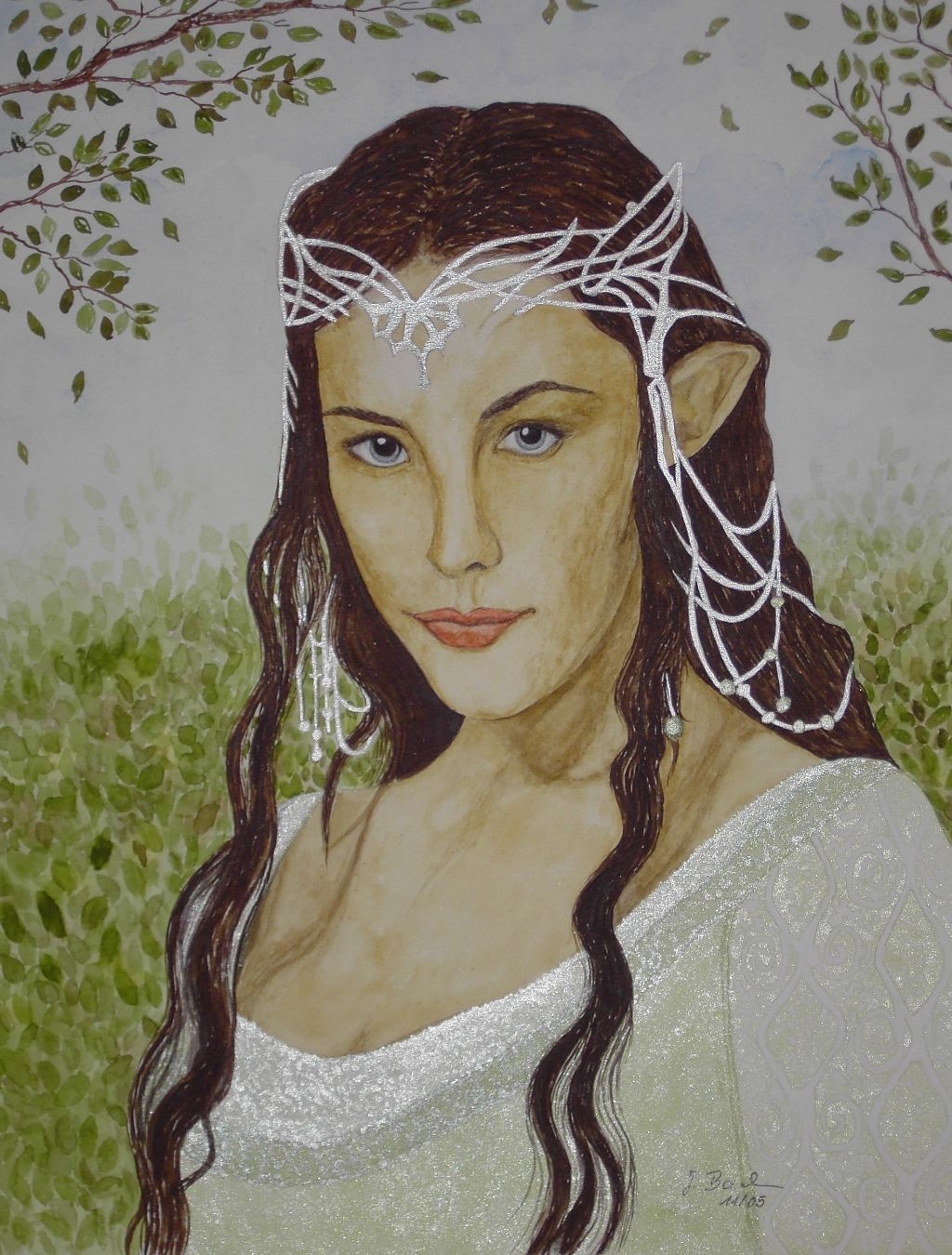 Arwen 4 gespielt von Liv Tyler in Herr der Ringe 3