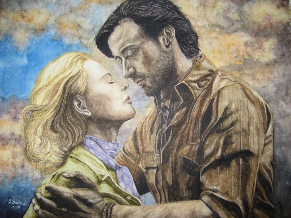 Lady Sarah Ashley und Drover gespielt von Nicole Kidman und Hugh Jackmann im Film Australia