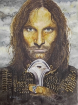 Aragorn 2 gespielt von Viggo Mortensen in Herr der Ringe 3