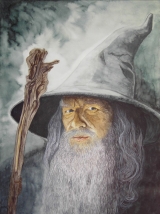 Gandalf der Graue 4 gespielt von Ian Mckellen in Herr der Ringe 1