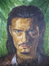 Will Turner gespielt von Orlando Bloom in dem Film Fluch der Karibik 2