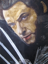 Wolverine gespielt von Hugh Jackmann in dem Film X - Men 1 - 3