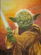 Yoda in dem Film Star Wars Teil 3