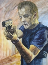 Jack Bauer gespielt von Kiefer Sutherland in der Serie 24