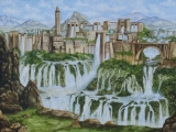 Waterfall City - Schauplatz in dem Film Dinotopia