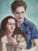 Bella & Edward gespielt von Kristen Stewart und Robert Pattinson im Film Twilight