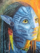 Neytiri aus dem Film Avatar