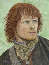 Jamie Fraser gespielt von Sam Heughan in der Serie Outlander