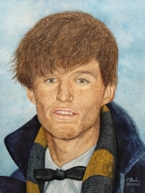 Newt-Scamander gespielt von Eddie-Redmayne in-dem-Film Phantastische Tierwesen