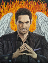 Lucifer-Morningstar gespielt von Tom Ellis in der Serie Lucifer