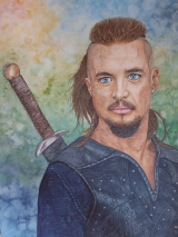 Uhtred gespielt von Alexander Dreymon in der Serie The Last Kingdom