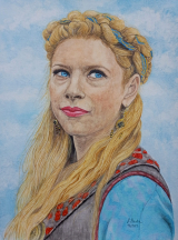 Lagertha  gespielt von Katheryn Winnik in der Serie Vikings