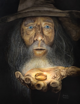 Gandalf der Graue  gespielt von Ian Mckellen in Herr der Ringe