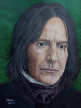 Severus Snape, gespielt von Alan Rickman in den Harry Potter-Filmen