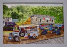 Jeepneys Philippinen Juli 2002