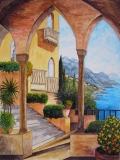 Italienisches Haus mit Seeblick März 2005