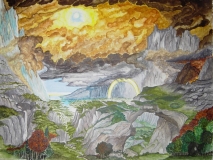 Sonne nach dem Regen Dezember 2004