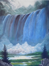 Wasserfall ca. 1993/94