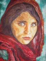 Afghanisches Mädchen Februar 2005