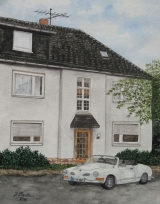 Oldtimer vor Haus 1